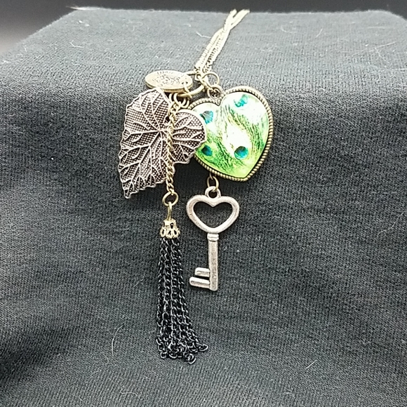 Jewelry - Long Necklace with Pendants